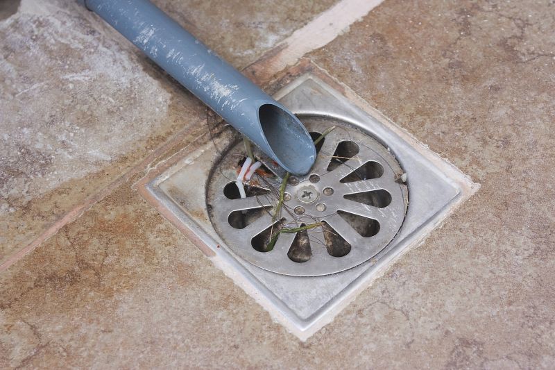 Laundry Drain Installation detail